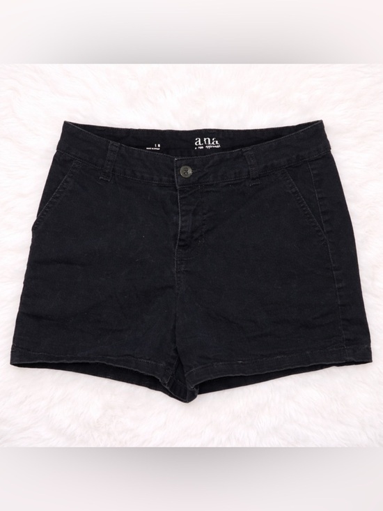 a.n.a Pants - a.n.a Black Chino Shorts Size 2 Stretch Casual Classic Minimalist Summer Staple